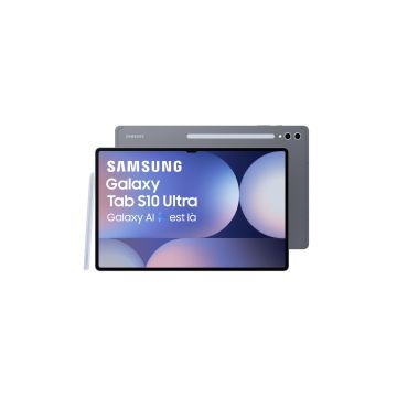 Tablette Galaxy Tab S10 Ultra 14,6'' 256Go Anthracite WIFI Android 14 RAM 12Go 2960×1848 4 speakers + Camera 13MP + 12MP S pen DAS tronc 0,419W/kg membre 0,419W