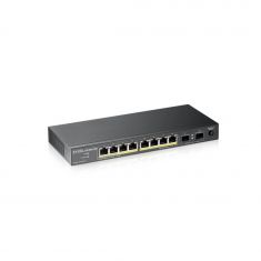 Zyxel GS110010HP- Switch Non Admin. 8xGbps RJ45 PoE+ - 2xGbps SFP