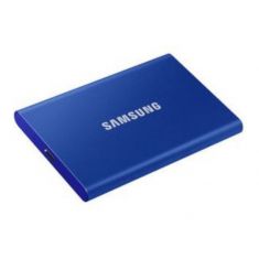 SSD EXT SAMSUNG T7 1TO bleu indigo USB 3.2 Gen 2 Lecture 1050 Mo/s Ecriture 1000 Mo/s MU-PC1T0H/WW