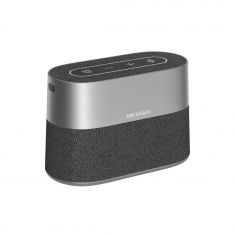 HIKVISION Haut-parleur HD de conférence sans fil  8 micros captant un son 360°  Batterie au lithium de 7,2 V/3700 mAh intégrée 