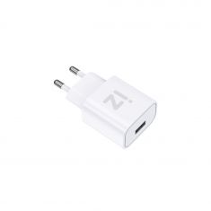 Chargeur secteur IZZY 1 port USB - 18W - blanc