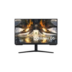 Ecran 32'' Samsung LS32AG500PUXEN Gaming Odyssey G5A Noir WQHD VA 1ms 165 Hz. AMD FreeSync / G-Sync HDR10. Pied modulable Hauteur, Pivotant, Rotatif
