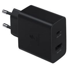 CHARGEUR SECTEUR RAPIDE DUO 35W Port USB Type-C et USB Type-A COULEUR : Blanc. Sans câble. SAMSUNG EP-TA220NBEGEU