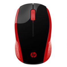 Souris sans fil HP 200 Rose imperat 1er prix, forme galbée, fiable, 2 piles AAA 1000 ppp 2HU82AA 