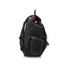 Sac à dos OMEN X HP Transceptor 17,3 Noir détails rouges, Rembourre, flexible, tissus renforce, spacieux, boucle Fidlock 49.0x36.5x25, 3KJ69AA  "