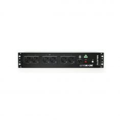 Salicru Onduleur SPS NODE Onduleur Off-line de 900 VA au format rack 19'' 8 sorties Schuko 1 port USBHID avec logiciel de gestion Système Fanless 647DA000002