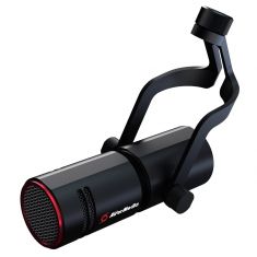 AVERMEDIA Micro Dynamique USB YouTuber Streamers AM330 Qualité Broadcast Filtre anti pop Directivité Cardioïde branchement XLR voix cristaline 40AAAM330AVM