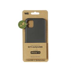 WE Coque de protection BIODEGRADABLE APPLE IPHONE 11 Noir: 100% biodégradable et compostable  semi-rigide 