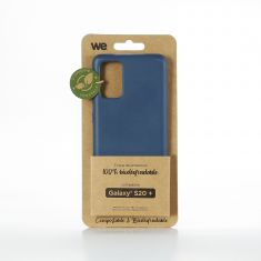 WE Coque de protection BIODEGRADABLE SAMSUNG S20+ Bleu: 100% biodégradable et compostable  semi-rigide 