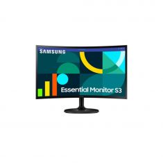 ECRAN 24'' Samsung S24D364GAU Noir VA 1920x1080 Incurvé 1800R 4ms 100Hz 16:9 250 cd/m² HDMI VGA Casque Pied inclinable VESA 75x75 LS24D364GAUXEN