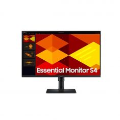 ECRAN 27" Samsung S40GD Noir 1920x1080 IPS 16:9 5ms 250cd/m² 100Hz 2xHDMI 2xUSB DisplayPort Pied Inclinable Orientable Pivotable VESA 100x100 LS27D400GAUXEN