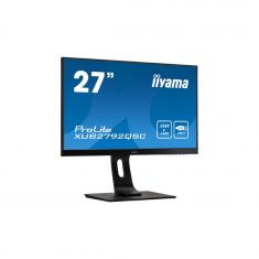 Ecran IIYAMA 27" Noir dalle IPS 4ms ULTRA MINCE 2560x1440 16:9 350 cd/m² 4ms 1xHDMI  1xDP 2xUSB 1xUSB-C HP 2x2W Pied réglable hauteur Pivot  XUB2792QSC-B1