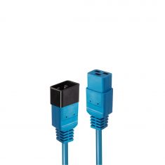 Rallonge IEC 1m, bleu