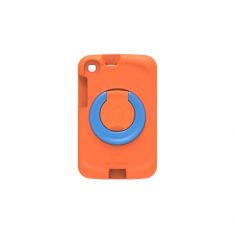 Book Cover Kids Gal TAB A 8.0 2019 (SM-T295 / T290) Orange -Protection idéale pour enfant -Silicon resistant et leger - SAMSUNG GP-FPT295AMBOW"