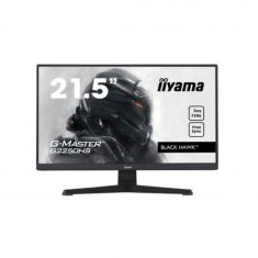 Ecran IIYAMA 21.5 Noir'' 1ms G-Master Black Hawk VA LED 16:9 1920x1080 250 cd/m² 75Hz 1xHDMI 1xDisplayPort HPs Black Tuner G2250HS-B1