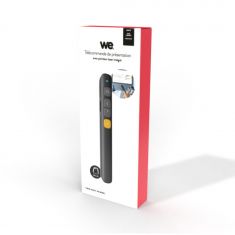 Télécommande de présentation sans fil WE avec pointeur laser intégré, radiofréquence 2.4Ghz , fonctionne sur pile 1*AAA (non incluse)