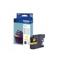 BROTHER Cartouche Encre LC123Y Jaune 600 pages