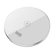 Chargeur à induction universel 5W Blanc Charge rapide 10W pour samsung Indicateur de charge - Sans fil