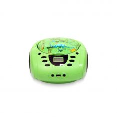 Lecteur - Radio CD - USB WeKids: FM, Lecteur CD/CD-R/CD-RW/MP3, RMS2*2W, entrée Aux et Micro, modèle Dinosaure
