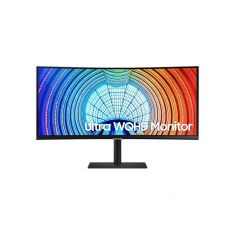 ECRAN 34'' SAMSUNG Noir S34A650UXU 3440x1440 300 cd/m2 5ms HDMI DP Port LAN 3xUSB Cable HDMI Incurvé 1000R Inclin Orientat