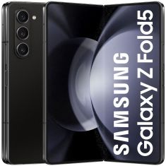 Smartphone Galaxy Z Fold5 5G Noir 512Go 12Go Ecran Pliable 7,6'' QXGA+ 120Hz adaptatif, écran externe 6,2 IPX8 Partage dénergie sans fil 4,5W 