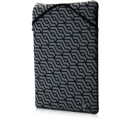 Housse de protection réversible ordinateur portable HP 14,1 Motif Géo, en néoprène durable, protège le PC contre les chocs et les rayures 2F2L4AA "