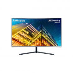 ECRAN 32'' SAMSUNG U32R590CWP gris foncé 3840x2160 VA Incurvé 1500R 4ms 250cd/m² 60Hz 3000:1 1xDP 1xHDMI AMD FreeSync Pied Inclinable