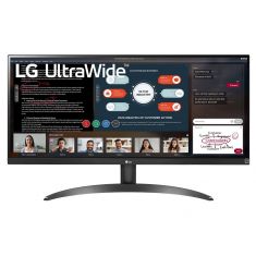 ECRAN LG 29 Noir 29WP500-B 21:9 UWFHD 5ms 2560×1080 250cd/m2 2xHDMI FreeSync HDR 10 Black Stabilizer Mode DAS Inclinaison"