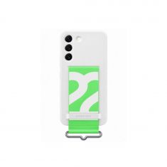 Galaxy S22 Coque silicone avec laniere Blanc  SAMSUNG - EF-GS901TWEGWW
