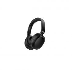 Casque WE Bluetooth - ENC&ANC 35dB -  BT V5,3 - 4 Micros intégrés - arceau réglable coussinets rotatifs - batterie de 500mAh, autonomie en veille 60h, Noir