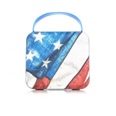 Enceinte H.Audiobag BT Halterrego, NFC, boutons tactile, drapeau USA