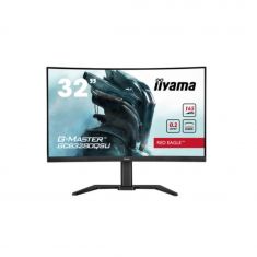 Ecran IIYAMA 31.5" 0.2ms G-Master Red eagle VA 2560x1440 165Hz 350cd/m² 2xHDMI 1xDP 2xUSB 2xHP 15cm pied réglable en haut + Pivot Black Tuner GCB3280QSU-B1