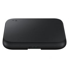 Pad Induction plat Noir. Charge rapide.USB TypeC Sans chargeur secteur téléphone et Buds compat. Apple SAMSUNG EP-P1300BBEGEU - EOL