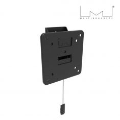 Support mural inclina MULTIBRACKETS Noir pr moniteur 38,1cm 15 81,3cm 32" Capacité 20 kg. VESA 75x75 mm 100x100 mm, Inclinaison -5 - 12°"