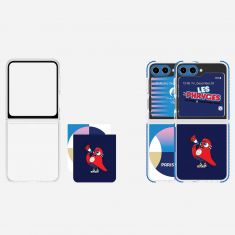 Coque interchangeable a fond d'écran dynamique pour Galaxy Z Flip5 edition Paris 2024 SAMSUNG GP-FPF731HIILF