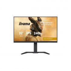 Ecran IIYAMA 31.5" Noir 1ms G-MASTER Gold Phoenix 16:9 IPS 2560x1440 240Hz Displayport 2xHDMI 4xUSB 15cm pied en réglable en hauteur GB3290QSU-B1