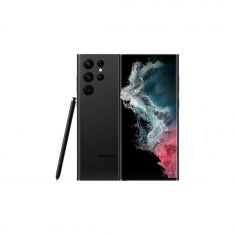 Smartphone Galaxy S22 ULTRA 5G NOIR 8Go 128Go Android 12 Dual SIM IP68 -Stylet -Batt 5000mAh CR45W Ecran 6.8'' QHD+ DAS Tete 1.05