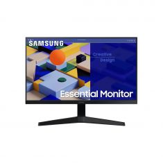ECRAN 27" SAMSUNG S27C310EAU Noir 1920x1080 IPS 16:9 5ms 250cd/m² 75Hz 1000:1VGA HDMI Design épuré et bords ultra-fins Réduction lumière bleue