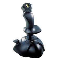 THRUSTMASTER USB JOYSTICK PC et MAC Plug&play Ergonomique 3 axes et 4 boutons +1 gâchette:Molette des gaz antidérapantes 2960623