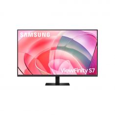 ECRAN 37" SAMSUNG ViewFinity S70D Noir 3840x2160 IPS 5ms 60hz 350cd/m2 1xHDMI 1xDP 3xUSB Hub Pied modulable hauteur inclin pivot orient