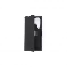 WE Etui folio AIMANTE SAMSUNG GALAXY S23 ULTRA Noir:  fermeture magnétique - anti-chocs - Accès caméra – porte-cartes - Fonction support