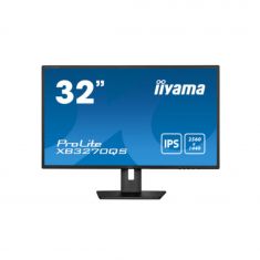 Ecran IIYAMA 32" 4ms dalle IPS 2560x1440 DVI HDMI DisplayPort HP et écouteurs 250 cd/m² 15cm pied réglable haut / XB3270QS-B5