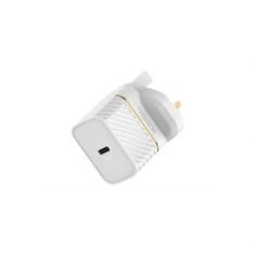 OtterBox Chargeur Secteur UK Wall (Prise Anglaise) Charger 18W - 1X USB-C 18W USB-PD White