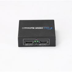 Splitter HDMI 1 entrée 2 sorties Full HD 1080P Compatible 3D et HDCP Indicateur LED - Plug & Play