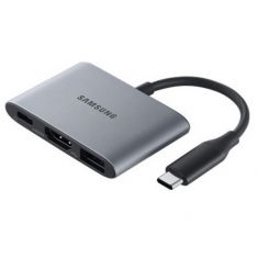 Adaptateur Multiports Gris Station d'accueil (USB-A,HDMI,TYPE-C) Samsung EE-P3200BJEGWW