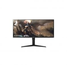 ECRAN LG 34 " Noir 34WP65CP-B gaming 160Hz 21:9 UWQHD 5ms 3440x1440 300cd/m2 2xHDMI DisplayPort VA HDR10 AMD FreeSync™ Premium. Inclinaison 