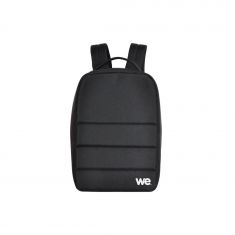 sac à dos WE ECO , conception Antivol, 15.6'', matière Eco-responsable ext rPET 900D et int rPET 210D,  noir