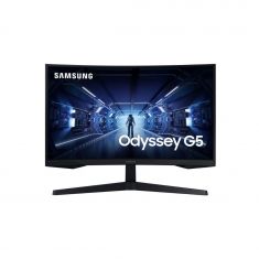 ECRAN 27'' SAMSUNG LC27G55TQBUXEN Gaming ODYSSEY G5 VA 2560x1440 Incurvé 1000R 144Hz 250cd/m² 1ms 1xHDMI 1xDP Pied Inclinable Bords ultra fins