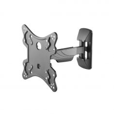 Support TV orientable 23 à 42" - VESA 200*200mm - 1 bras orientable 180° - Poids max. supporté 35 Kg - Inclinaison＋2°～-12° - Orientation +5°~-5°