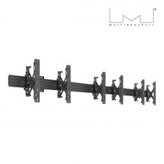 Fixation push in pop out MBW3U MULTIBRACKETS Noir pour moniteur 101,6cm 40 165,1cm 65" Capacité 30 kg VESA 100 x100 600x400 mm"